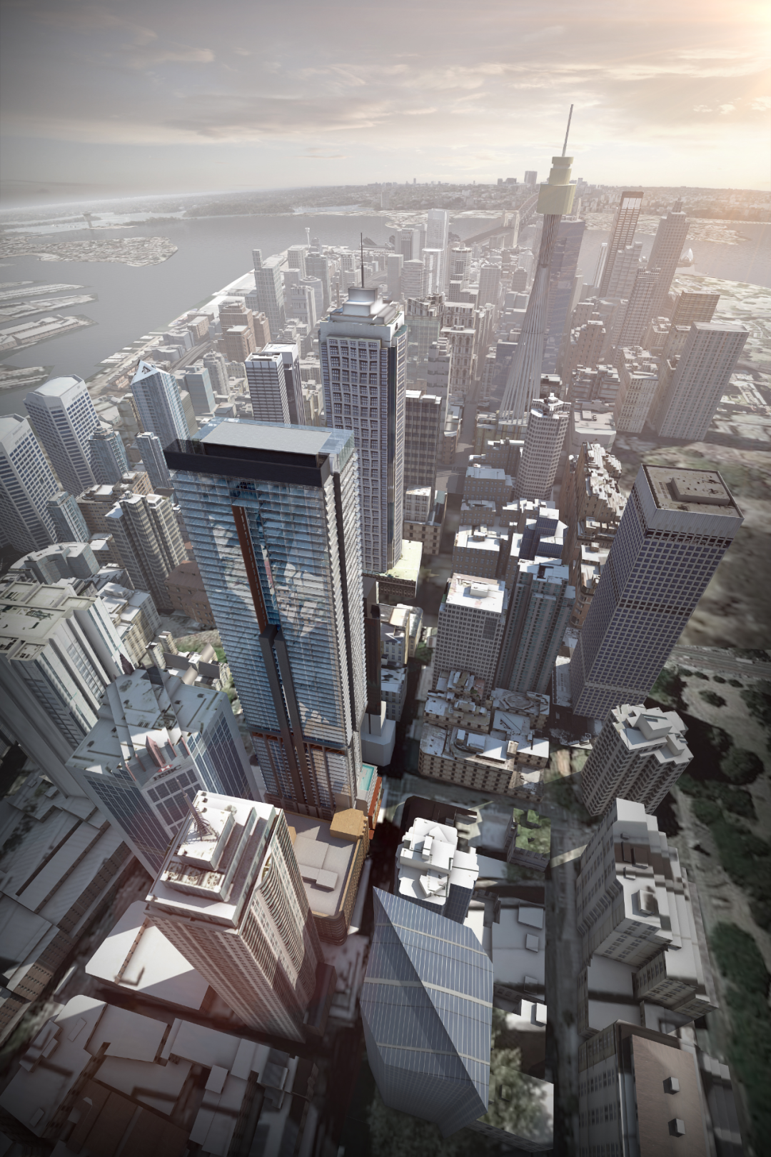 悉尼绿地中心——摩天战略下的绿色循环建筑-16