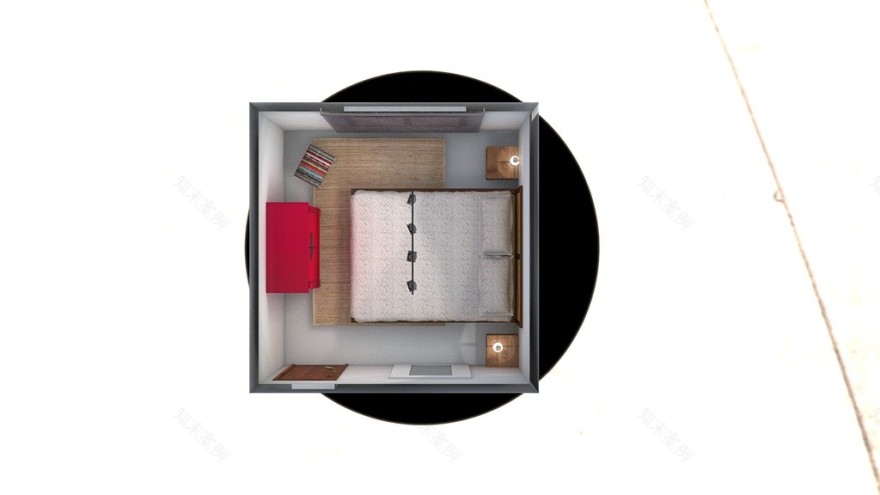 卧室装饰项目 梦幻风水设计-7