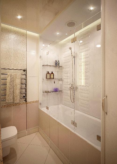 95平米现代风格公寓设计项目-1