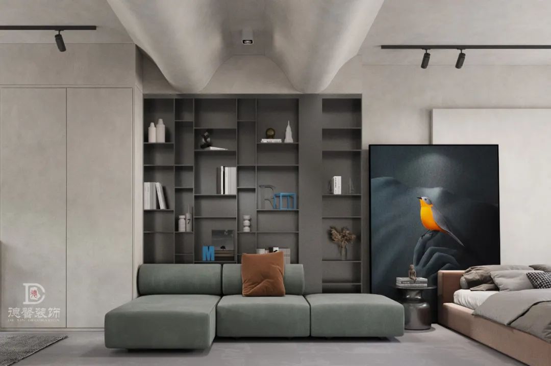 广州琶洲雅郡花园现代法式混搭别墅设计丨中国广州丨德馨装饰-30