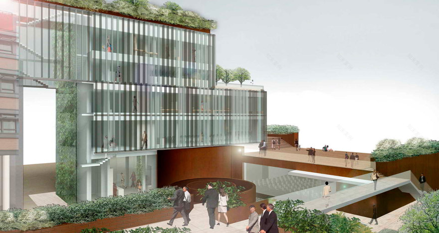 "多功能建筑群设计 | Beatrice Pierallini architects 的视觉震撼之作"-17