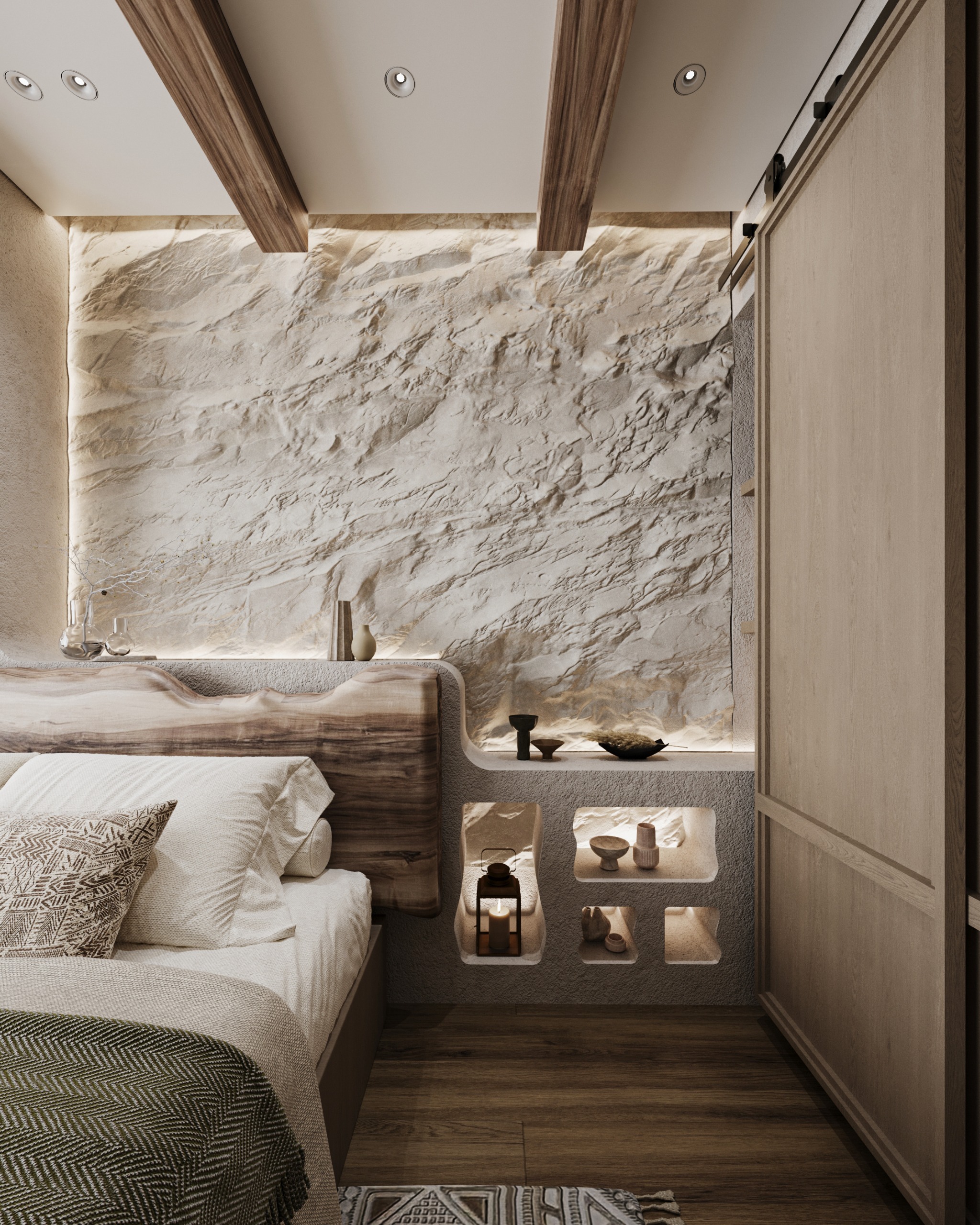 斯维安卧室设计（注：SIWIAN可能是特定的人名、地名或品牌名等，如果有更准确的对应信息，以实际为准）丨EgyptAlexandria丨Hammoud Architects-8