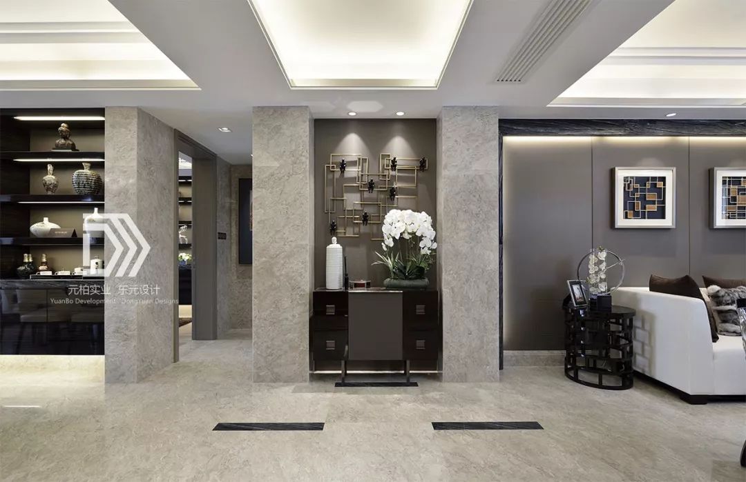 【东元设计】 | 上海浦东陆家嘴,尚海郦景名苑125㎡大两房时尚经典，138㎡小三房艺术东方-43