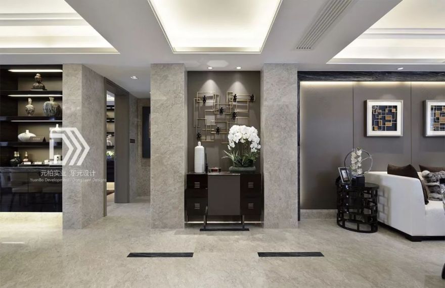 【东元设计】 | 上海浦东陆家嘴,尚海郦景名苑125㎡大两房时尚经典,138㎡小三房艺术东方-43