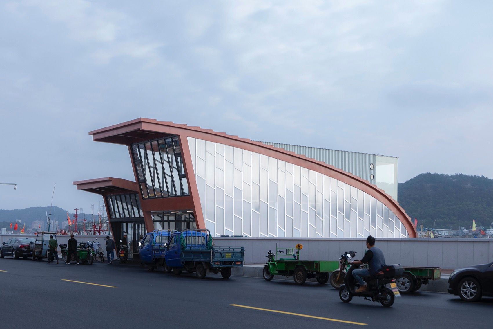 渔光影院东门码头驿站改造丨中国宁波丨之外建筑-46