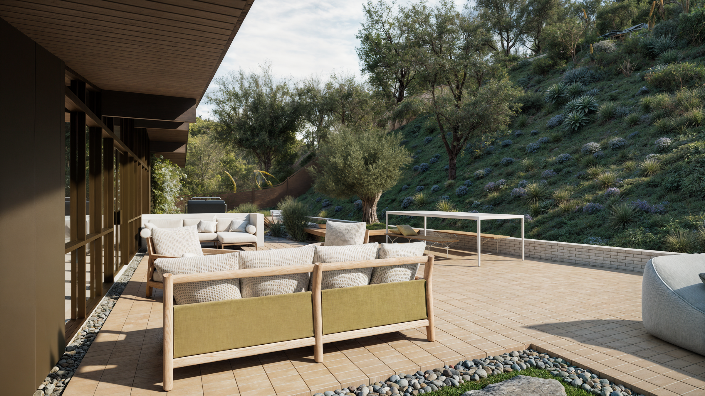 Modern Landscape Visualization | Private Garden Retreat-10