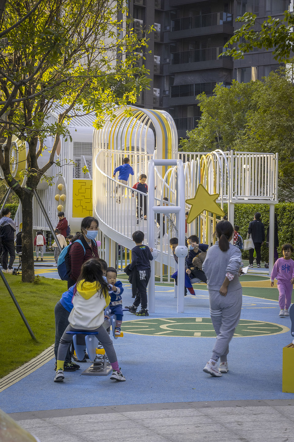 深圳仁恒公园世纪 – 四季新园丨中国深圳丨璞玉度假景观设计事务所-59