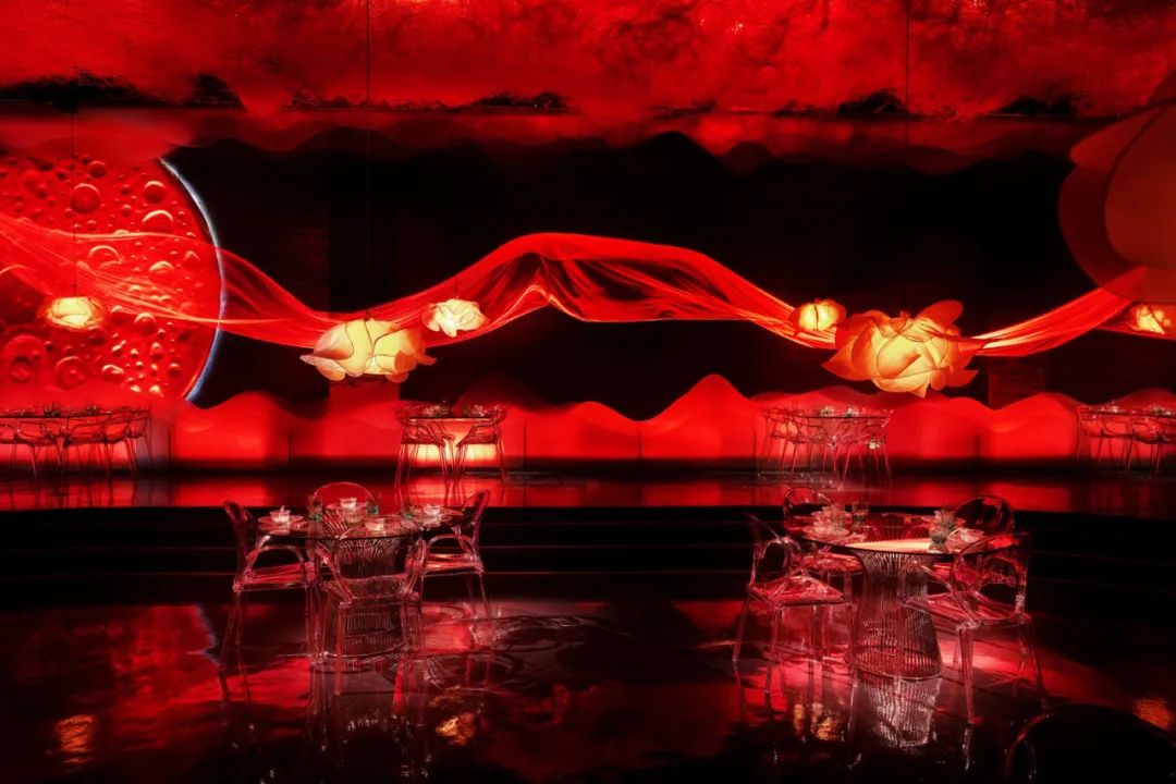 重庆 600㎡概念餐厅“云兮”水墨云雾的梦幻空间-27