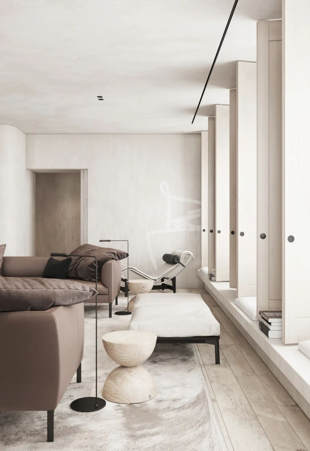 乌克兰设计师 Vitaliy Vorobey 的极简主义空间设计-45