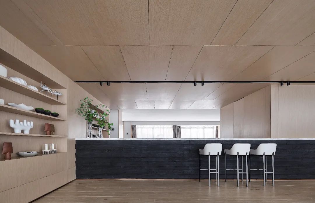 昆明天誉城售楼处与样板房 | 现代简约与爱马仕橙的碰撞-32