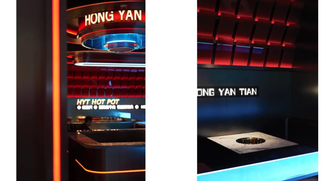 红艳天火锅 · 赛博朋克风格的火锅餐厅设计丨蒙古丨乙仓,TDC-18