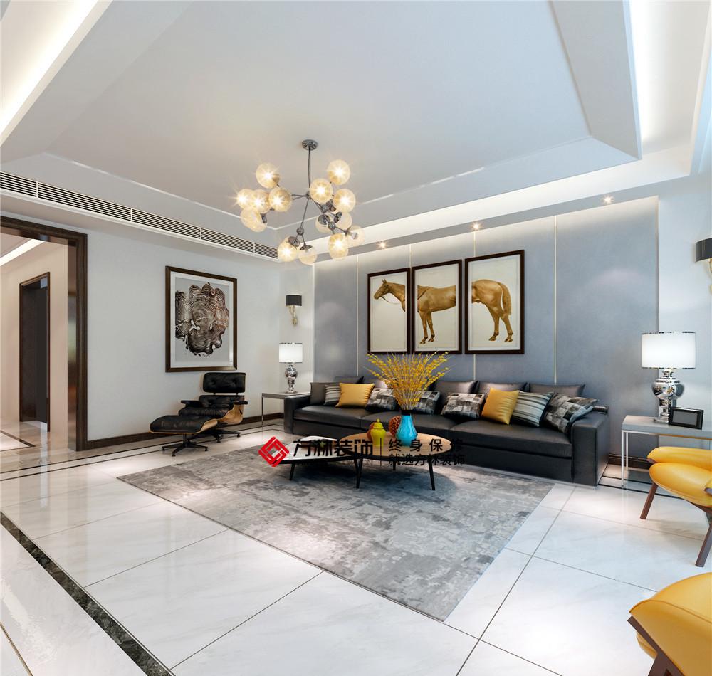 盘锦恒大华府现代简约之家,两代人的舒适生活-14