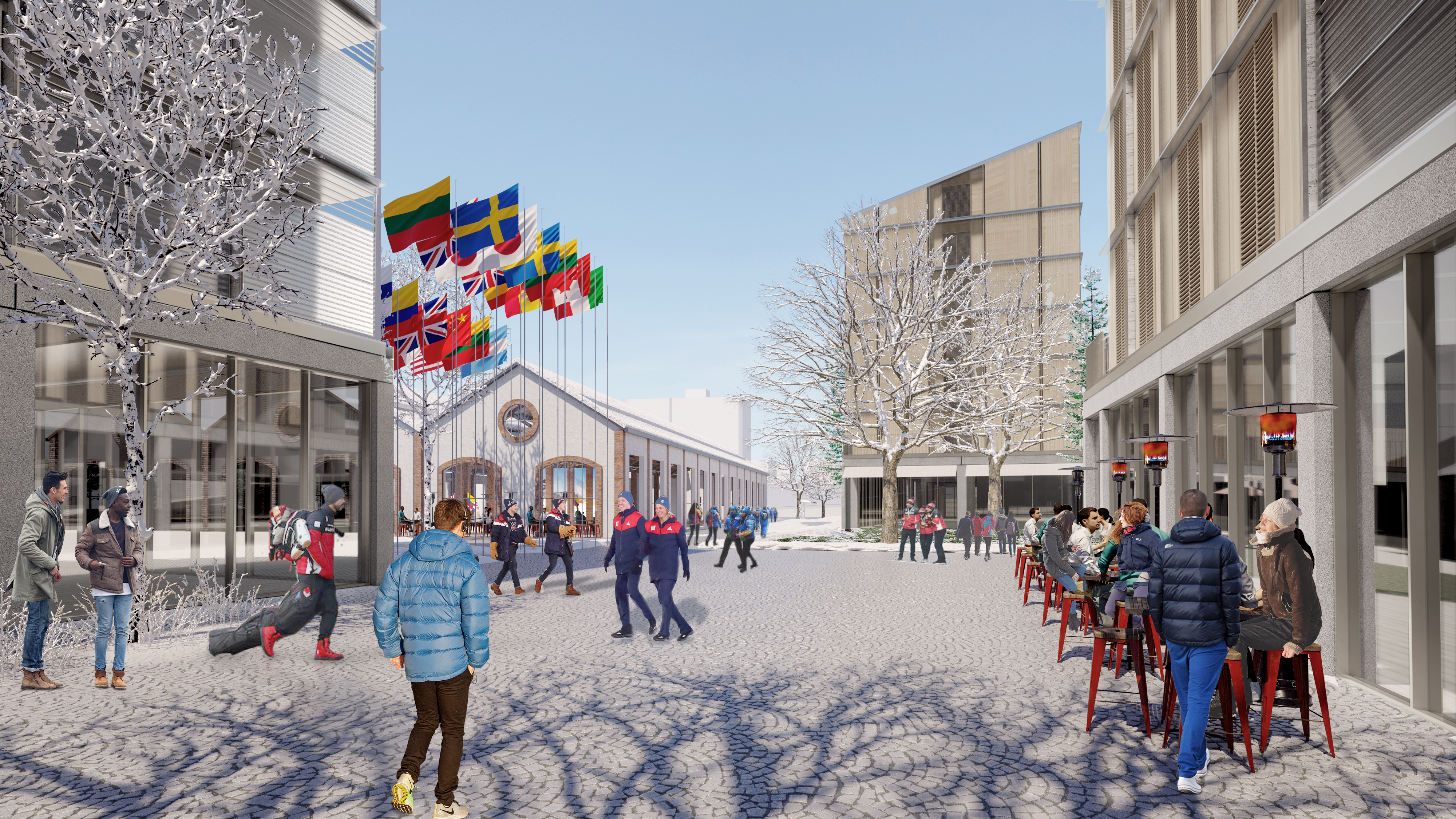 2026 米兰科尔蒂纳丹佩佐冬奥会奥运村绿色环保设计丨意大利米兰丨Skidmore,Owings & Merrill SOM-20