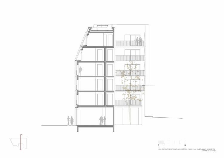 巴黎卡斯塔格街住宅楼-28