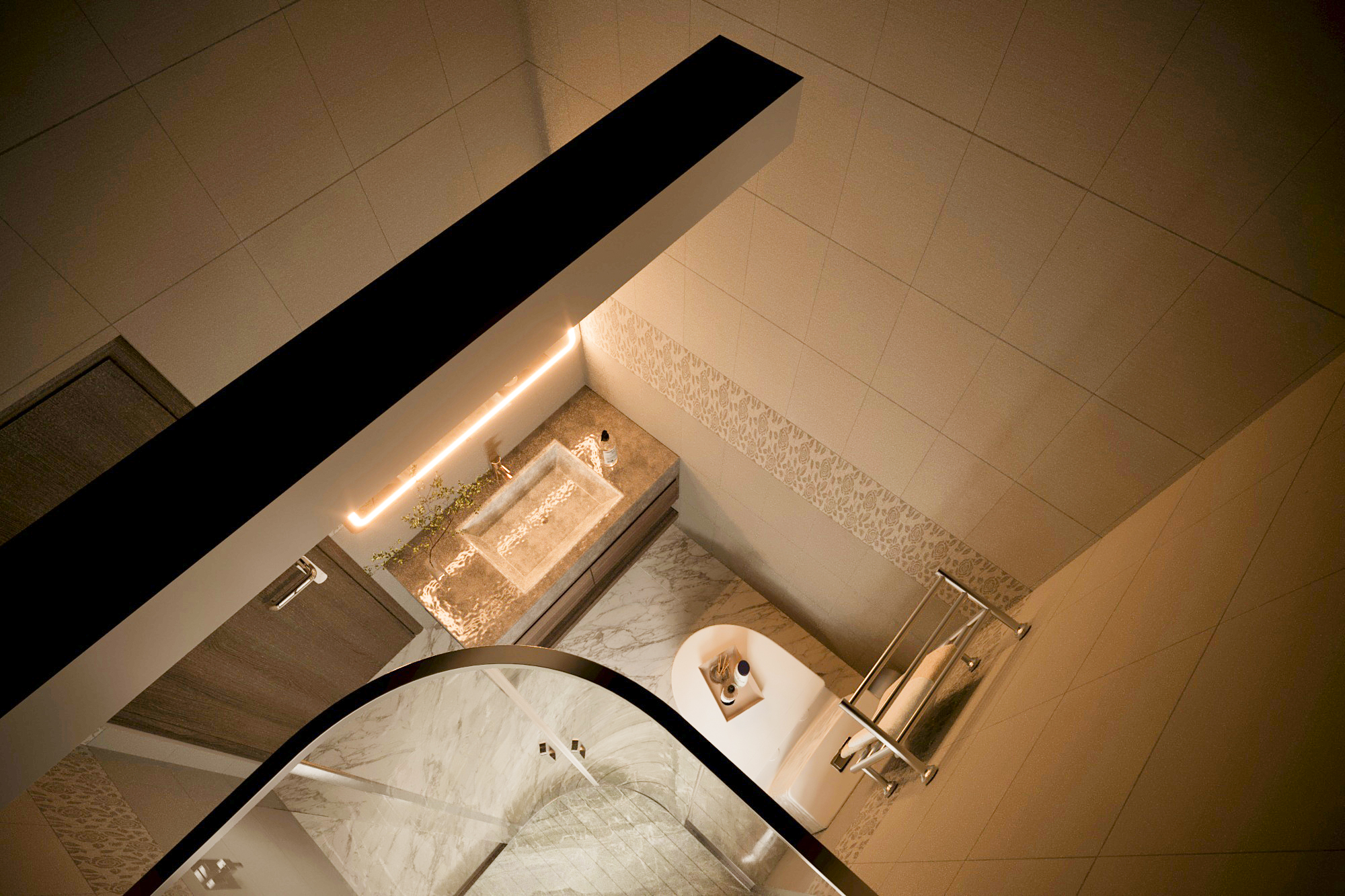 3D Interior Apartment Modern 2022-33