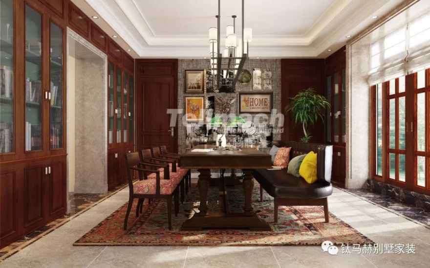 鲁能格拉斯小镇 | 440㎡别墅空间翻倍的秘密-55