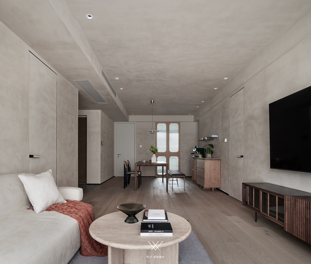 奶油色＋巧克力色,温柔与克制的魅力空间丨中国杭州丨菲拉设计-24