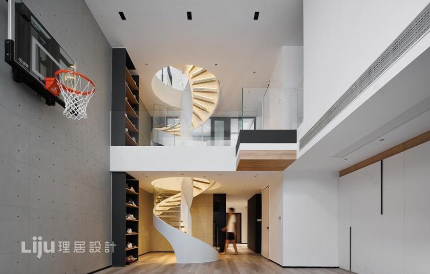 篮球场之家丨中国厦门丨理居设计-24