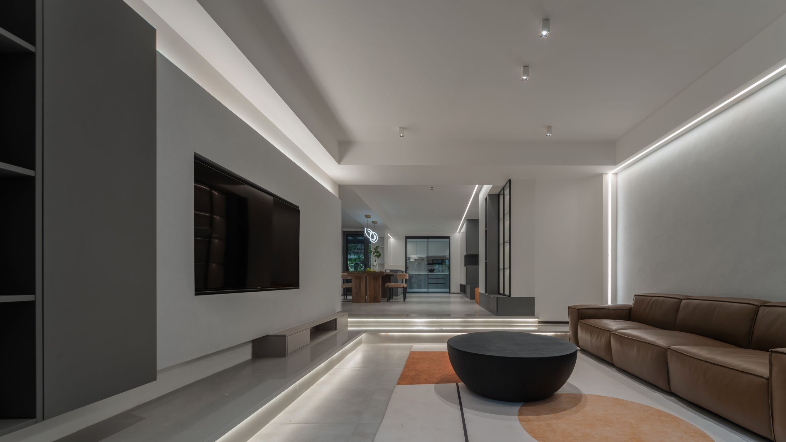 初一 | 爆改200㎡跃层，让空间重生-13