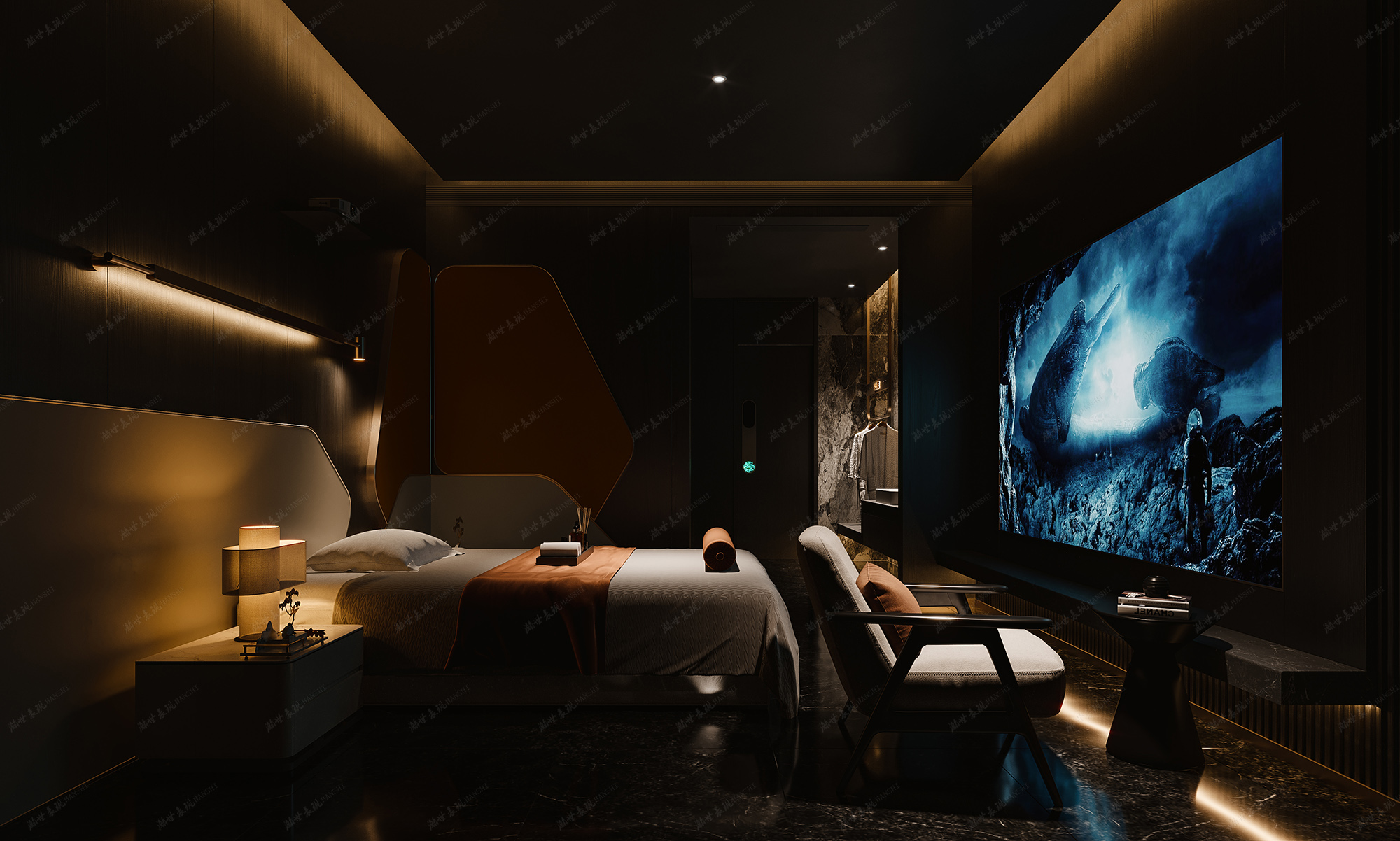 新中式足浴会所一瀚世表现-17