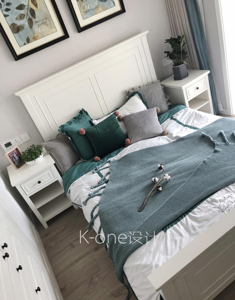 美式北欧混搭,打造浪漫樱花粉家居空间-27