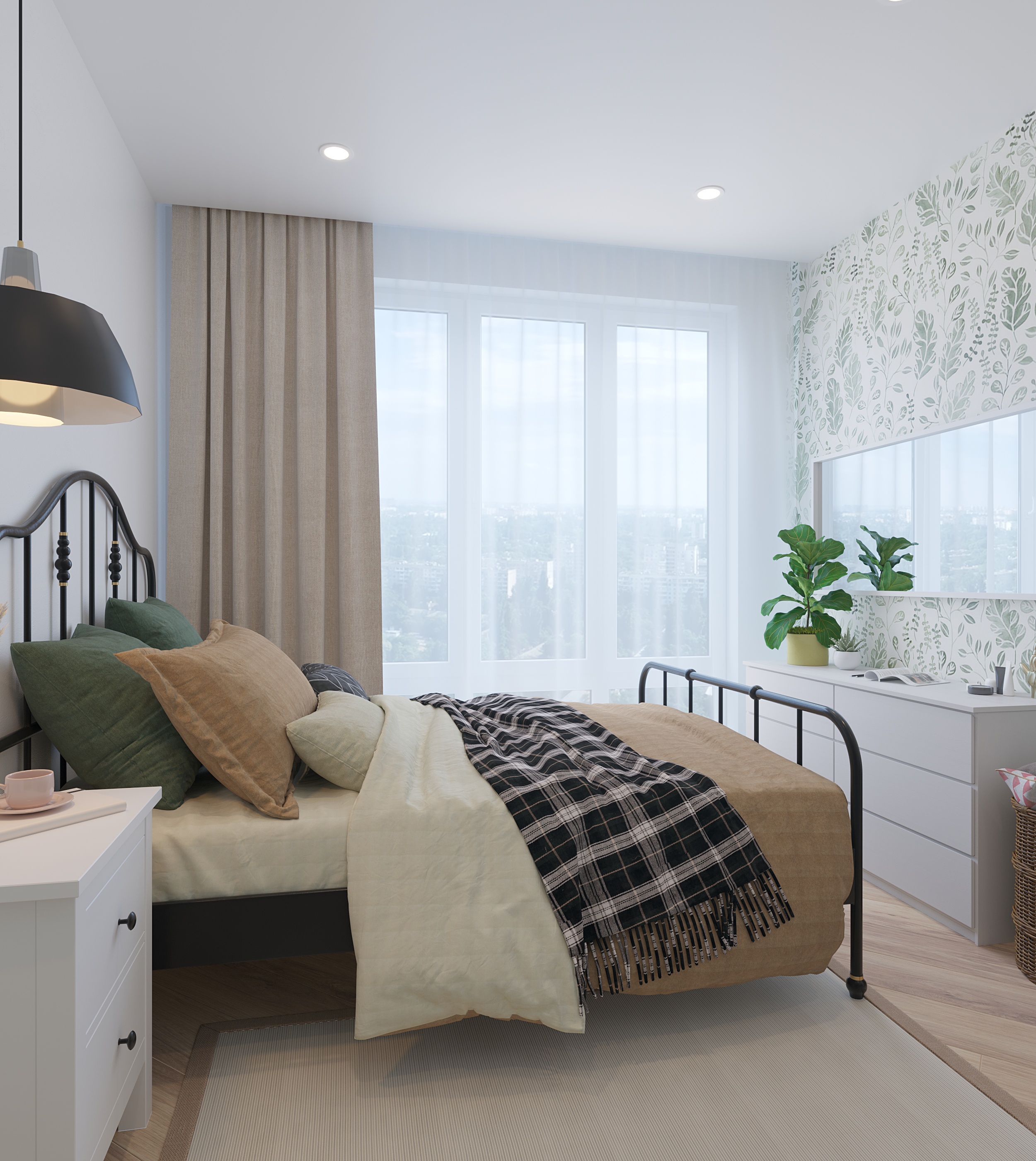 APARTMENT "SKY CITY": 65 sq.m-4