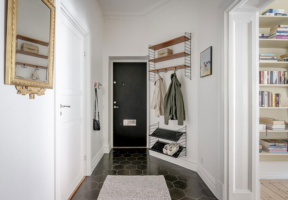 瑞典哥德堡 74 平米公寓的黑色魅力-22