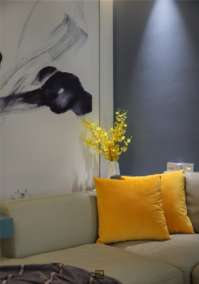 同筑设计丨静谧温馨的居家空间-15