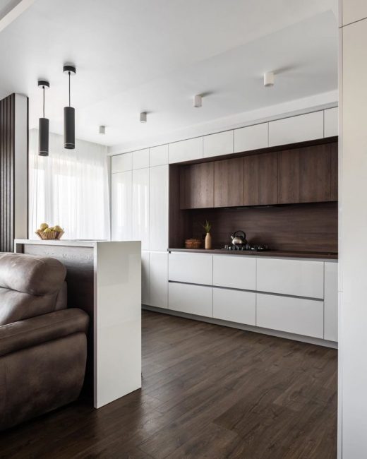 年轻家庭厨房时尚装修-15