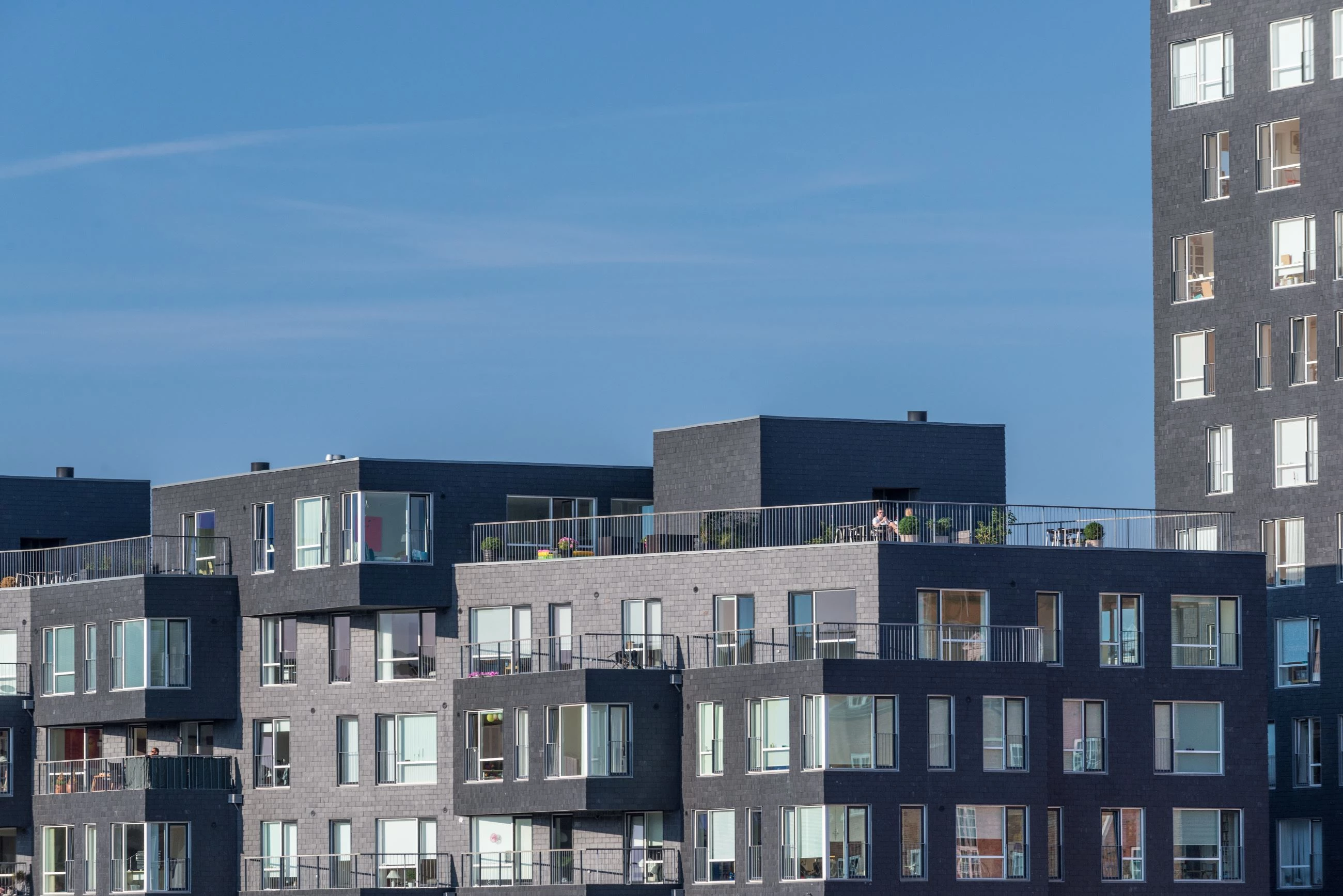 哥本哈根港口的绿色灯塔-18