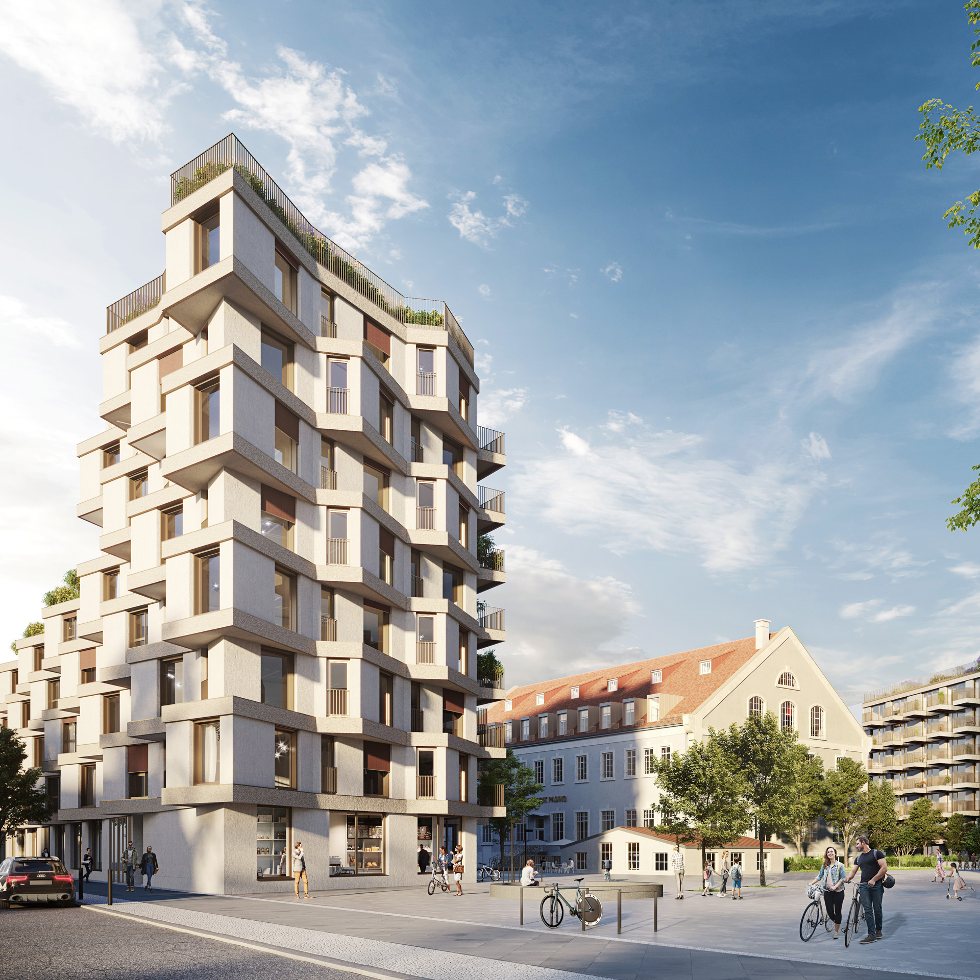 KUPA - Quartier Kuvertfabrik Pasing - Marketingvisualisierung • xoio-3