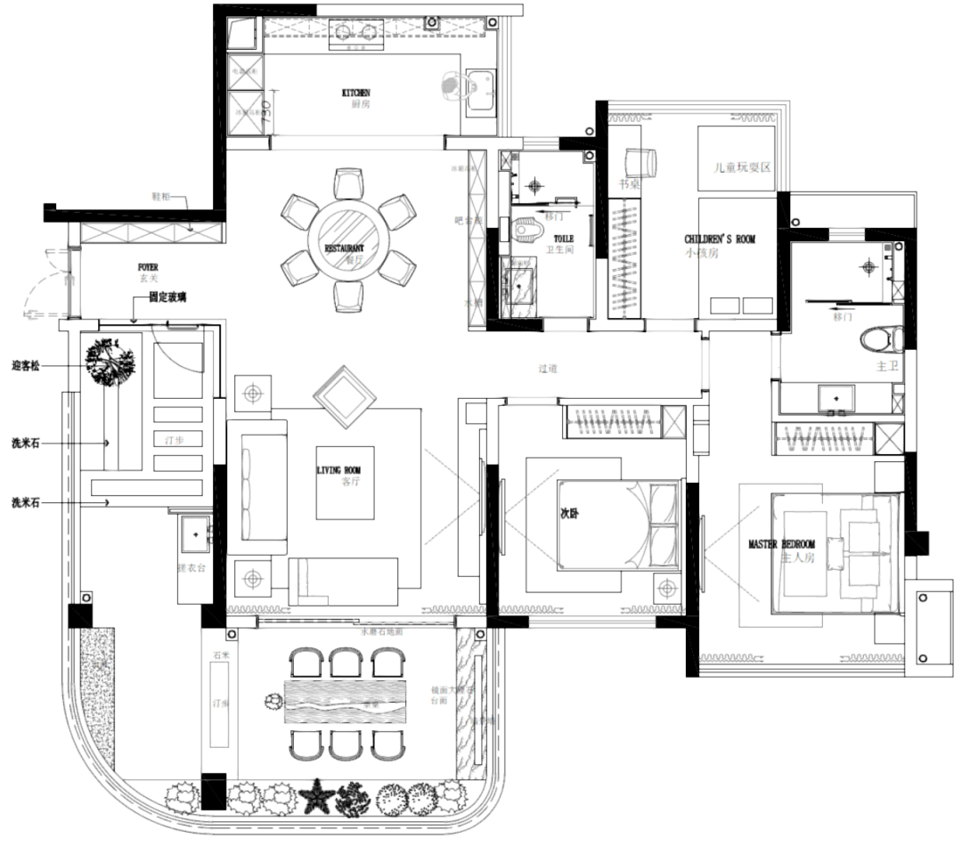 长宁·海上明月东岸样板间丨中国宜宾丨THE SECLUSION DESIGN 隐逸设计-11