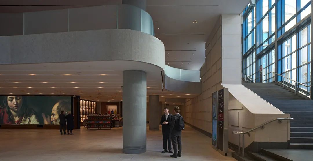 伦敦国家美术馆Sainsbury翼楼改造-54