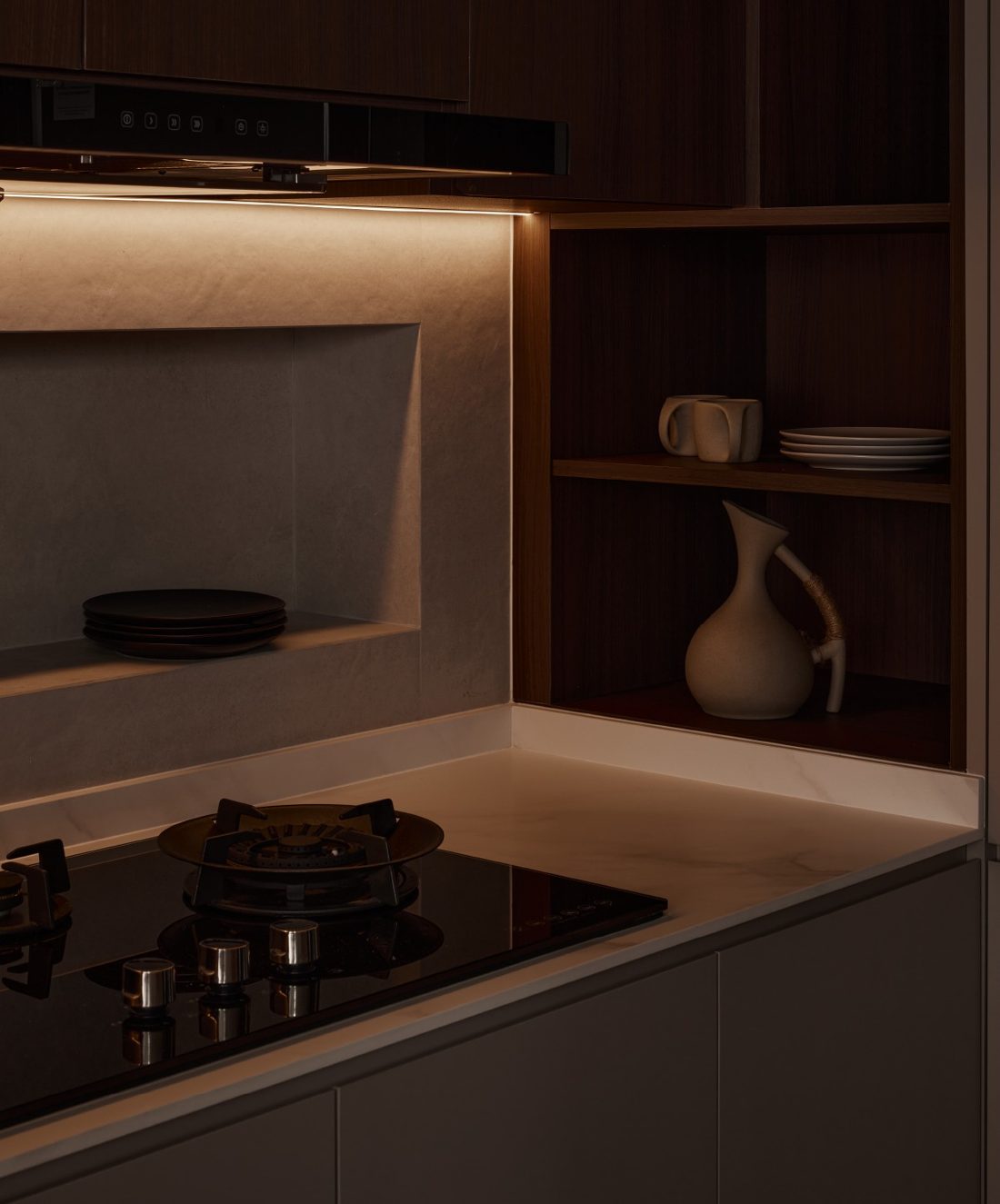 多功能客厅＋复古风刚需房设计-15