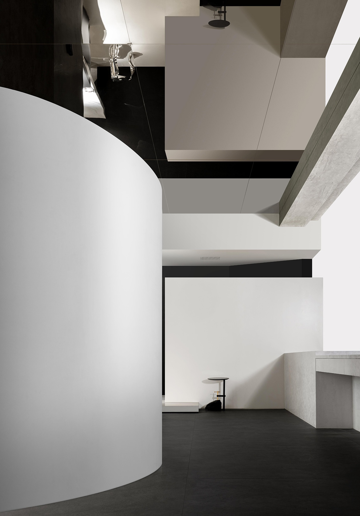 德赛斯岩板展厅丨中国济南丨半舍设计-23