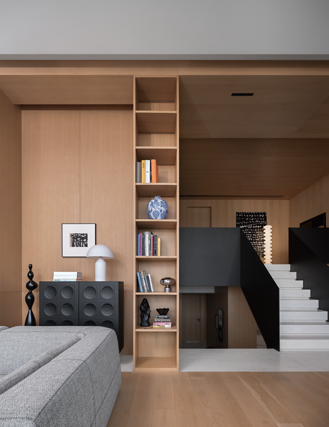 宁波君湾中心228㎡复式楼丨中国宁波丨中赫空间建筑设计-15