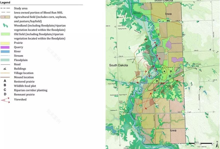 Blood Run 遗址景观规划 | 多方协作保护美洲印第安遗产-56