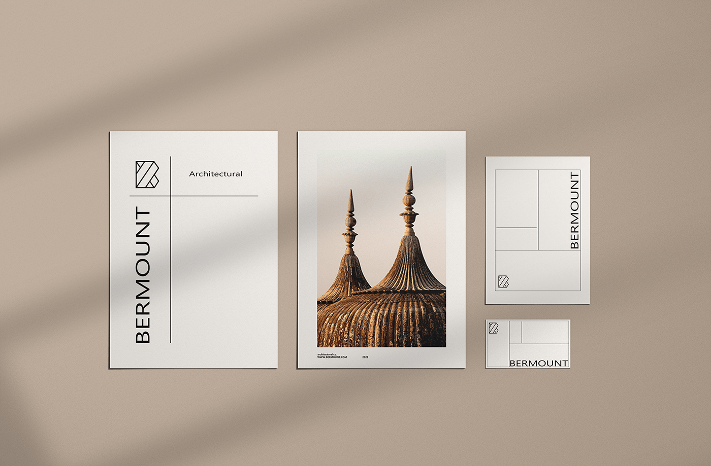 BERMOUNT 建筑设计公司品牌形象设计-0