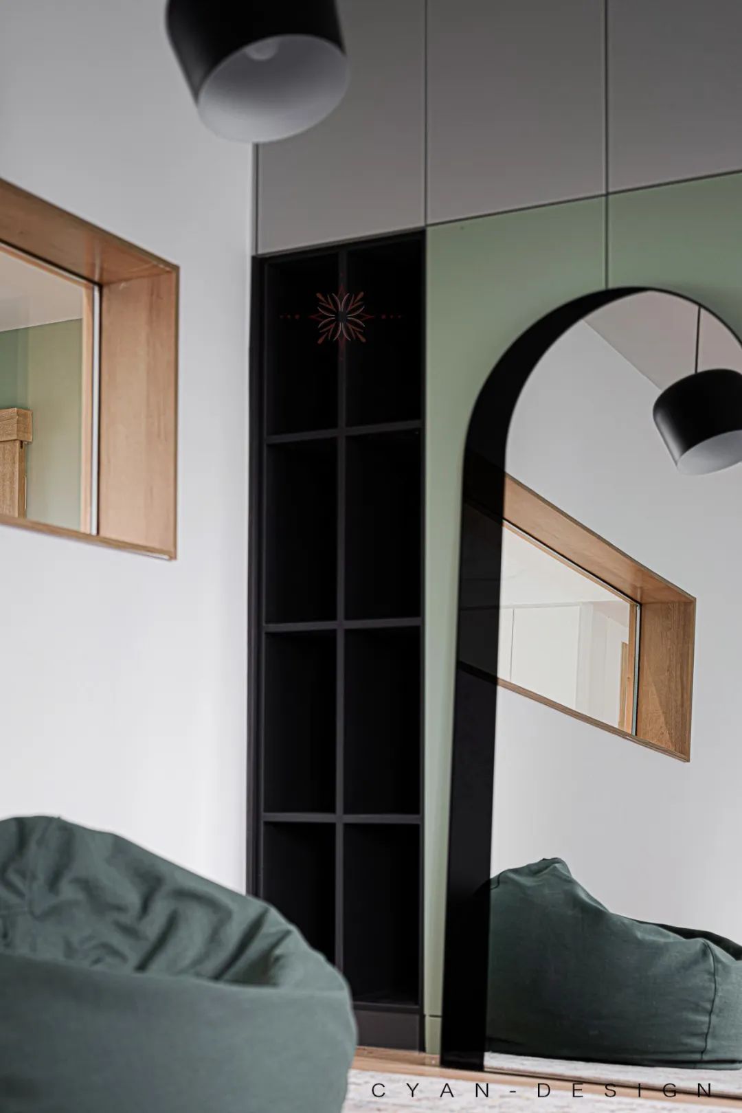 万科金润华府 128㎡现代简约盐系家居，游戏观影收纳一房尽享-58