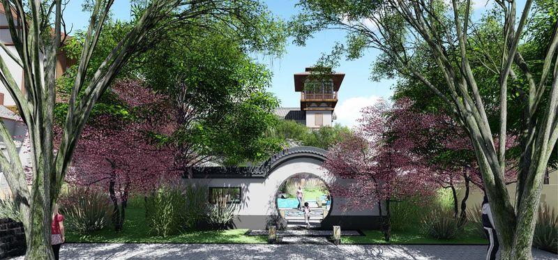 洛阳栾川-龙门酒店 | 古典园林的诗意空间-13