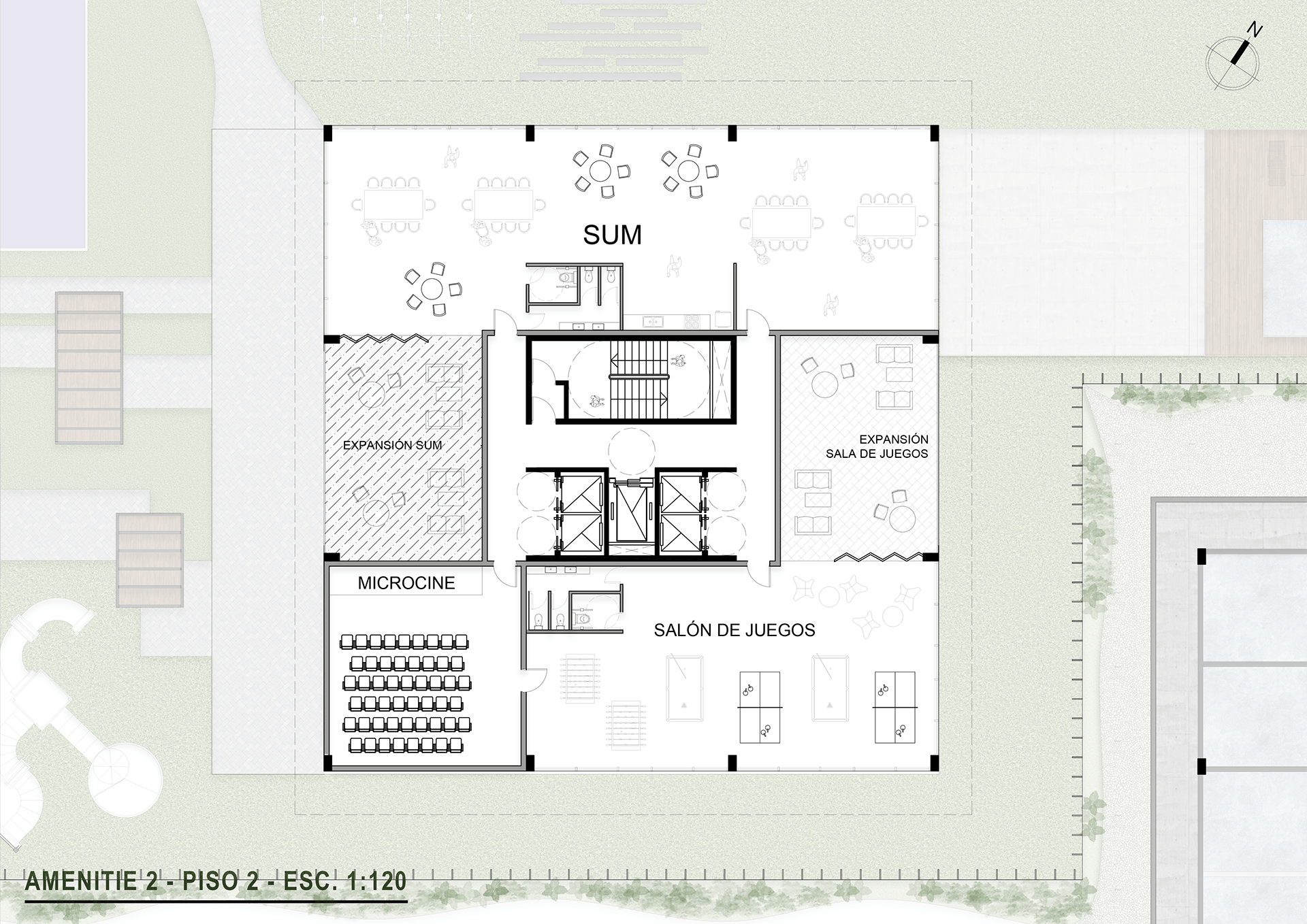 Torre de Viviendas | A4 Cátedra Plan B | 2025-13