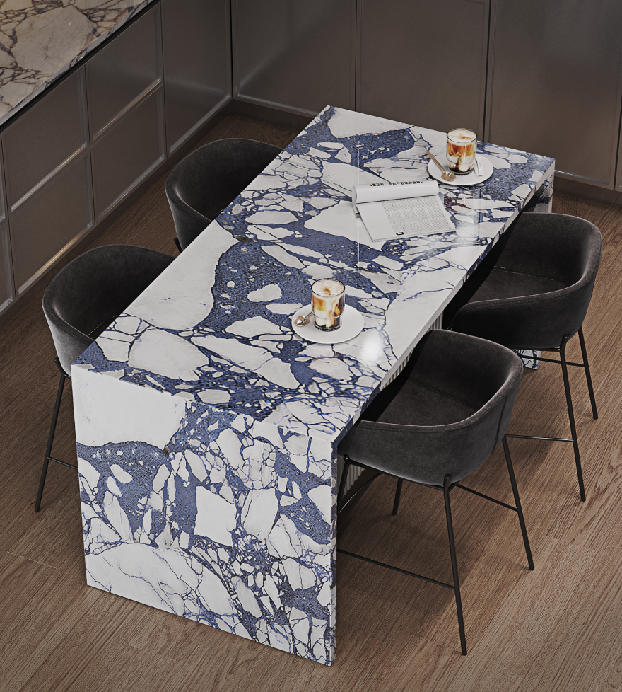 厨房 起居空间 · 公寓丨Alisa Ostapnko-14