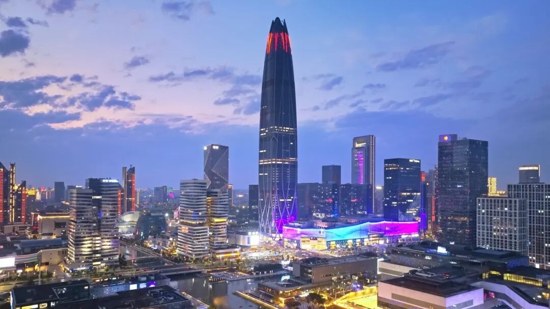 江河幕墙|浙江之巅409米宁波中心大厦：云端之上“莲花”绽放-7