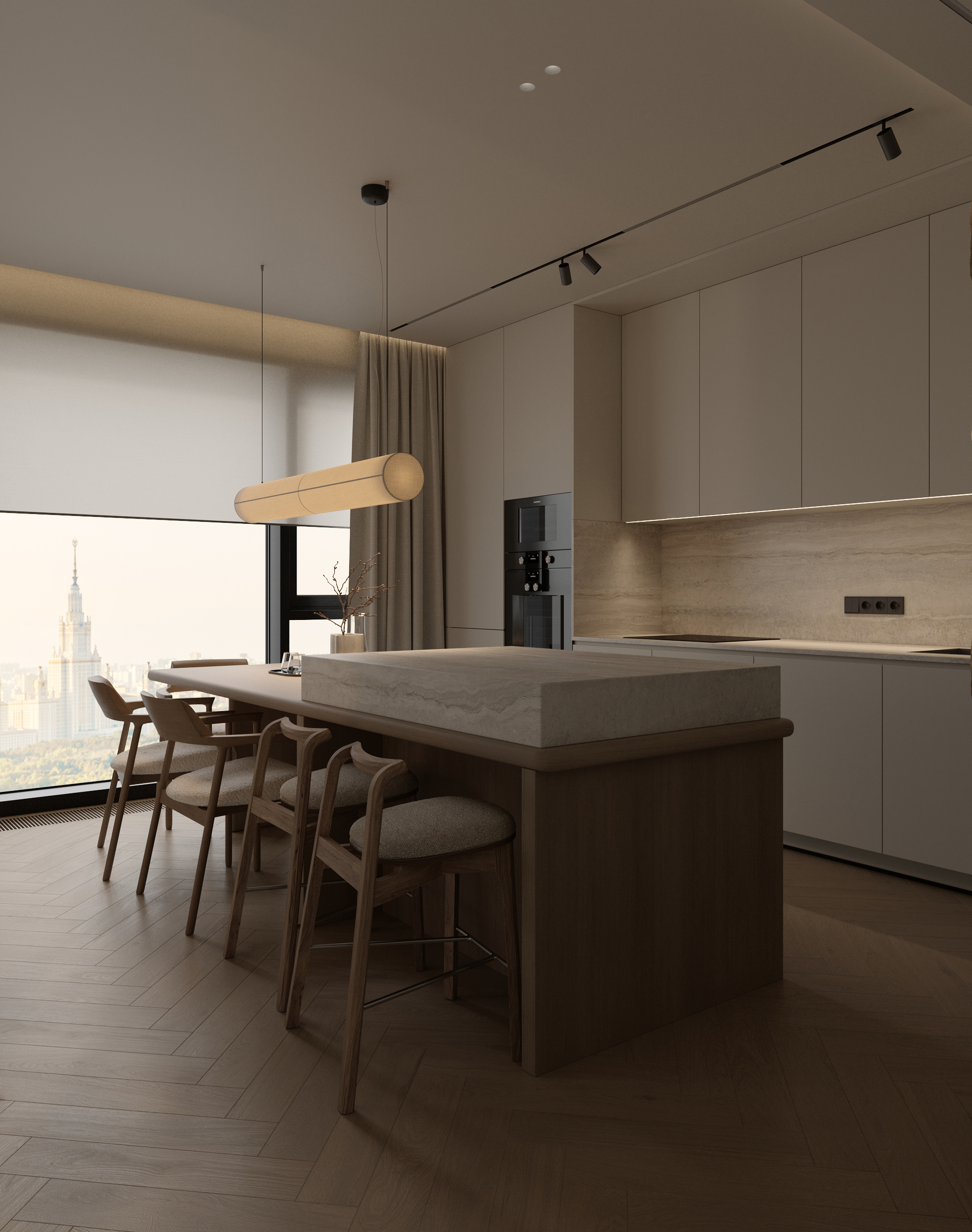 小区：大都会（注：ЖК常见指жилой комплекс即住宅小区，Метрополия音译大都会，这也是较为常见的意译） 丨俄罗斯莫斯科丨Ananev Architects-47