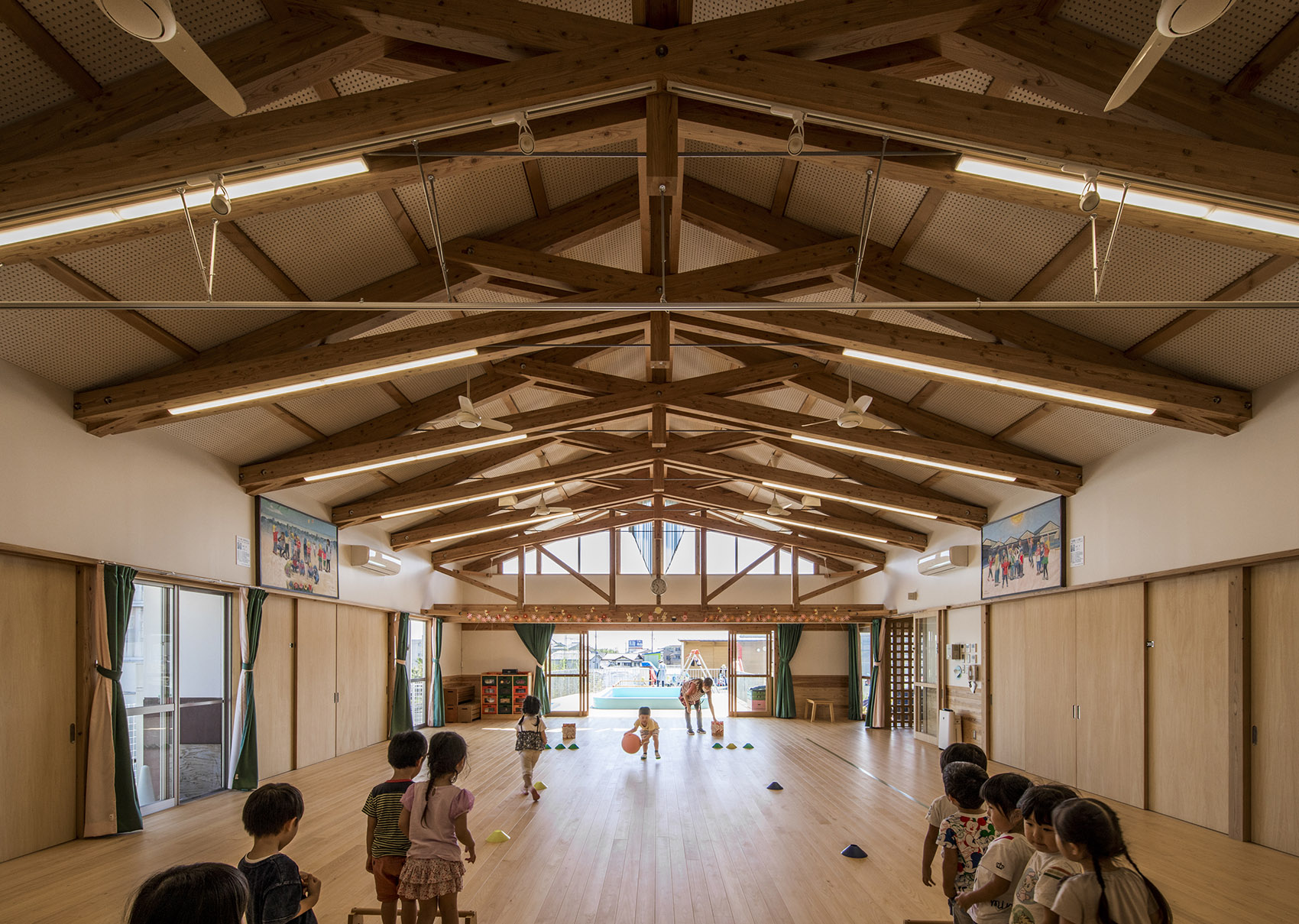 日立市立花山幼儿园丨日本丨三上建筑事务所-41