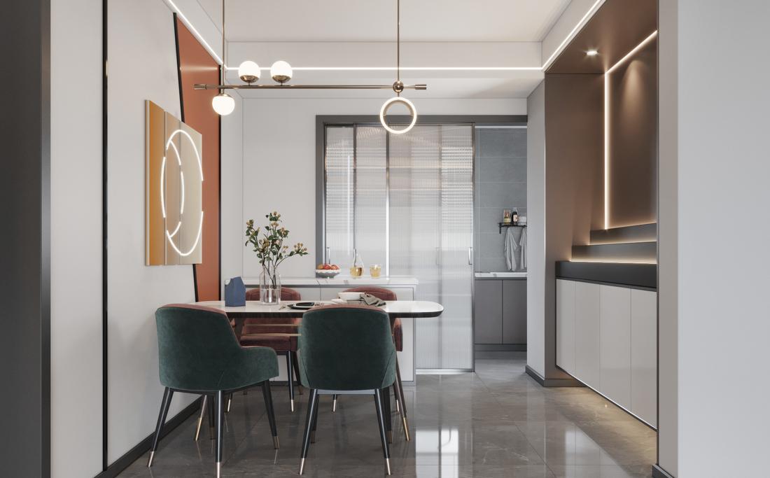 琉璃轻色 · 现代简约丨云端点墨设计-10