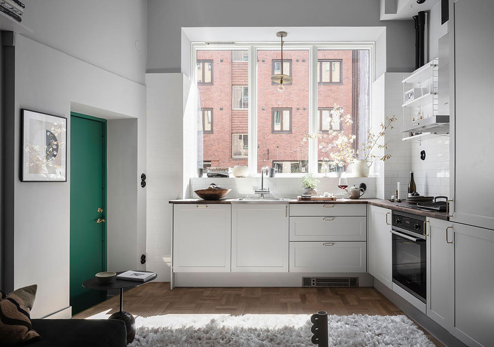 瑞典 50 平米时尚公寓设计-7