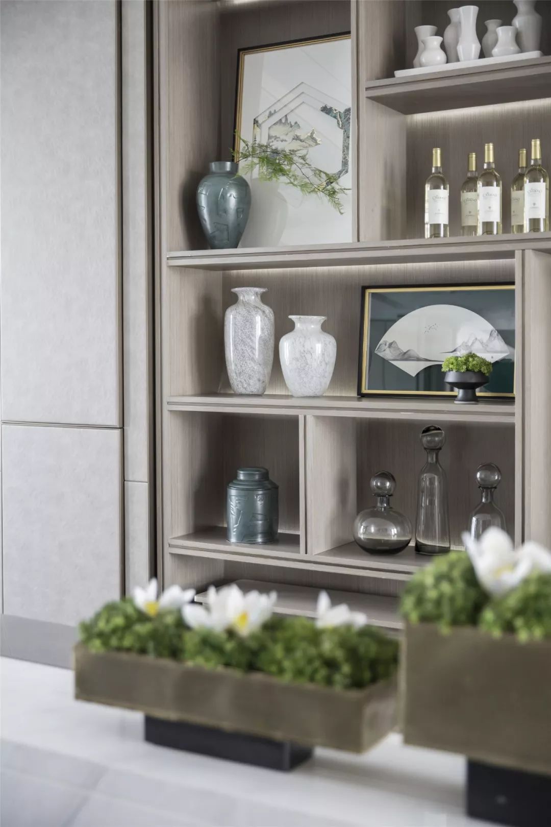 阳光城·上塘九里售楼处 | 温润如玉的现代空间-42