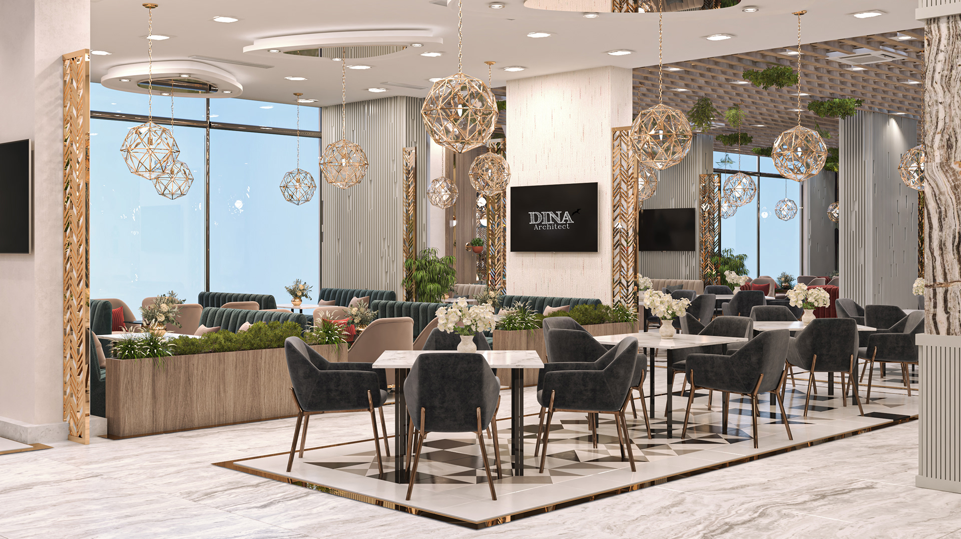 Sooad 餐厅丨沙特阿拉伯麦加丨Almamlka design-35