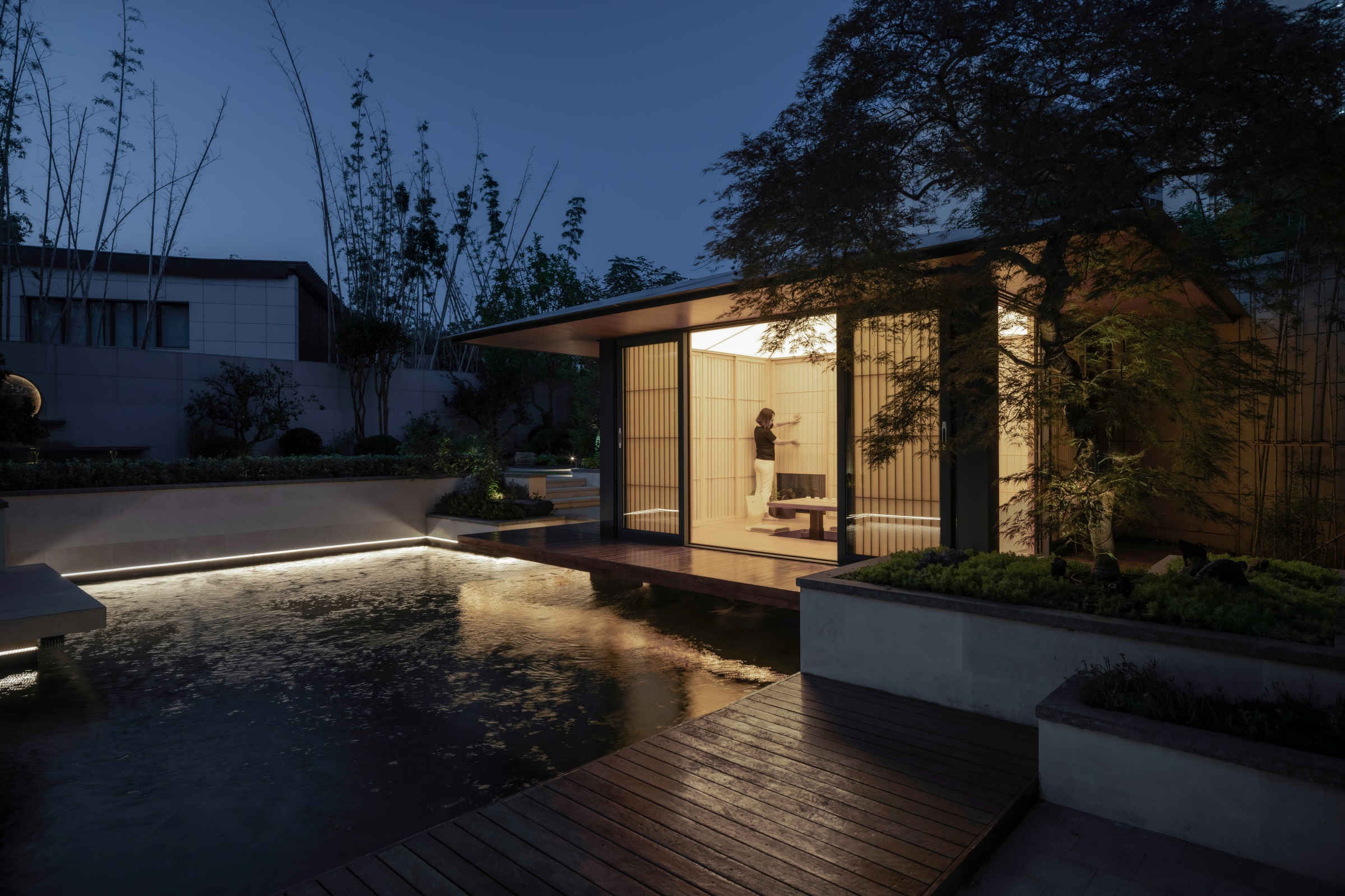 南京九间堂私宅庭院丨中国南京-11